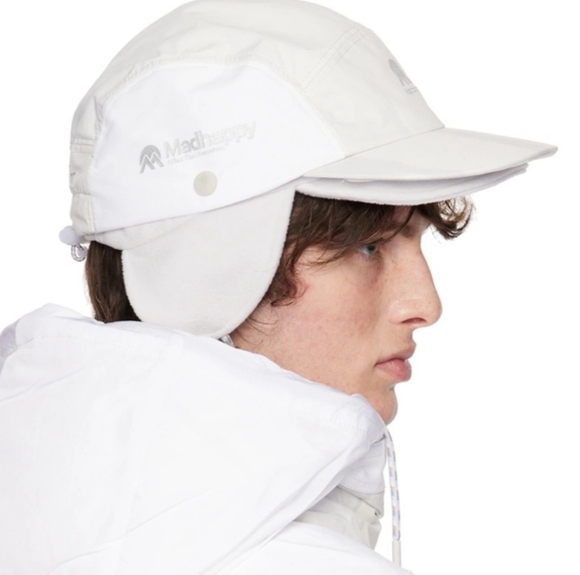 Madhappy Gray & White Columbia Edition Bugaboo Interchange Cap NWT Men’s O/S - Picture 3 of 9